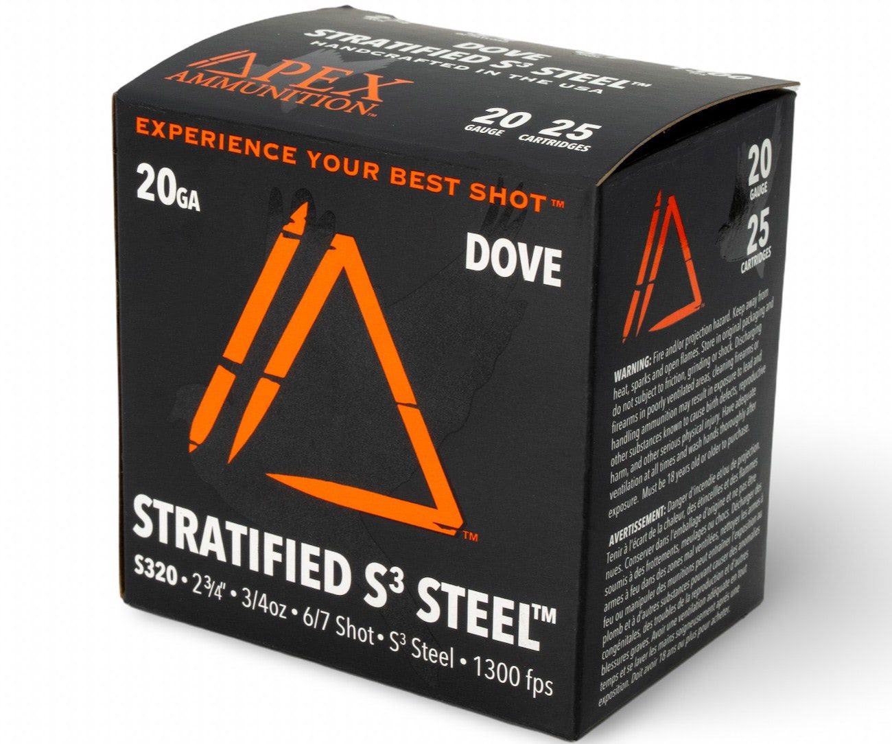 Apex Dove Stratified S3 Steel