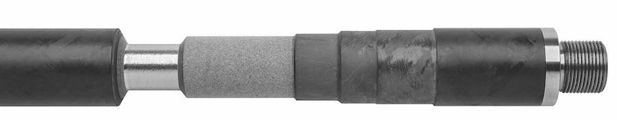 Barrel Cutwaway On White