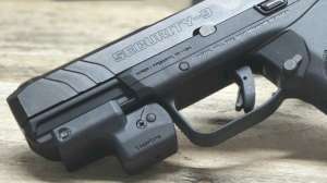 Laser Lyte Laser Sight Trainer on Ruger pistol 190312 135102