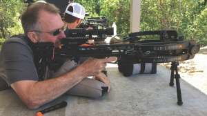 Bob Robb shooting Mission Crossbow