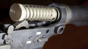 Insert new buffer in spring then carefully guide into buffer tube Guy Sagi 190104 102255