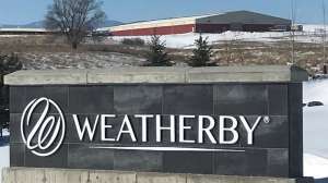 Weatherby sign Wyoming