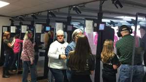 Firearms Indoor Shooting Range women