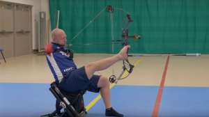 Shooting compound with your feet