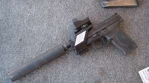 Ssr Smith and Wesson with suppressor 190104 123335
